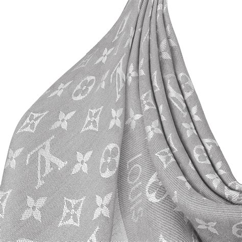 lv denim monogram shawl m70804